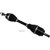 Demon 2003-2005 Honda TRX650FA Rincon 4x4 Complete Heavy-Duty Axle Front Right Image 1