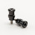Puig Swingarm Spools Kawasaki ZX-4RR 23-26 Black