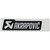 Akrapovic Sticker - P-HST4ALMONO