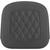 Saddlemen 2000-2009 Harley-Davidson Electra Glide Standard EFI FLHTI Sissy Bar Pad - Lattice Stitched - Black - FL '97-'23 Image 1