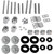 Saddlemen 2003-2009 Honda VTX1300S S4 Quick-Disconnect Saddlebag Docking Post and Fastener Kit Image 1