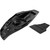 Saddlemen 2004-2006 Harley-Davidson 883 Custom XLC Eliminator Tail Section/Seat Black Faux Carbon Fiber Image 4