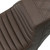 Saddlemen 2007-2009 Harley-Davidson 883 EFI XL Step-Up Seat Rear Lattice Stitch/Front Tuck-n-Roll Brown Image 2