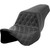 Saddlemen 2008-2009 Harley-Davidson Road Glide EFI FLTR Step-Up Seat - Front Lattice Stitch - Dark Gray Stitch - FLH/FLT '08-'23 Image 1