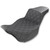 Saddlemen 2008-2013 Harley-Davidson Road King Classic EFI FLHRC Step-Up Seat Front Lattice Stitch Black Image 1