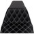 Saddlemen 2009 Harley-Davidson CVO Electra Glide Ultra Classic FLHTCUSE4 Step-Up Seat - Front Lattice Stitch - White Stitch - FLH/FLT '08-'23 Image 2