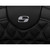 Saddlemen 2009 Harley-Davidson CVO Road Glide FLTRSE3 Roadsofa Seat - with Backrest - Dark Gray Stitch - FL '08-'23 Image 3