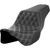 Saddlemen 2009-2013 Harley-Davidson Tri Glide Ultra Classic FLHTCUTG Step-Up Seat - Front Lattice Stitch - White Stitch - FLH/FLT '08-'23 Image 1