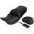 Saddlemen 2010 Harley-Davidson CVO Electra Glide Ultra Classic FLHTCUSE5 Roadsofa Seat - with Backrest - Carbon Fiber - Black Stitch - FL '08-'19 Image 3