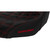 Saddlemen 2010 Harley-Davidson CVO Fat Bob FXDFSE2 Pro Series SDC Performance Seat - Carbon Fiber/Lumbar Gripper - Red Stitch - Dyna '06-'17 Image 3