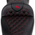Saddlemen 2010 Harley-Davidson CVO Street Glide FLHXSE Roadsofa Seat - with Backrest - Red Stitch - FL '08-'23 Image 2