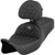 Saddlemen 2011-2013 Harley-Davidson Road Glide Ultra FLTRU Roadsofa Seat - with Backrest - Silver Stitch - FL '08-'23 Image 2