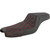 Saddlemen 2011-2016 Harley-Davidson 883 SuperLow XLL Step-Up Seat Red Stitching/Front Lattice Stitch Image 1