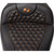 Saddlemen 2012 Harley-Davidson CVO Road Glide Custom FLTRXSE RoadSofa Seat - Honeycomb - Orange Stitch - with Backrest - FLH/FLT '08-'23 Image 3