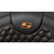 Saddlemen 2012 Harley-Davidson CVO Road Glide Custom FLTRXSE RoadSofa Seat - Honeycomb - Orange Stitch - with Backrest - FLH/FLT '08-'23 Image 5