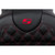 Saddlemen 2012 Harley-Davidson CVO Street Glide FLHXSE3 Roadsofa Seat - with Backrest - Red Stitch - FL '08-'23 Image 3