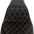 Saddlemen 2013 Harley-Davidson CVO Electra Glide Ultra Classic FLHTCUSE8 Step-Up Seat - Front Lattice Stitch - Gold Stitch - FLH/FLT '08-'23 Image 2