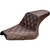 Saddlemen 2013-2024 Yamaha XV 950 Bolt R-Spec Lattice Stitch Step-Up Seat Brown Image 1