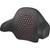 Saddlemen 2014-2024 Harley-Davidson Electra Glide Ultra Limited FLHTK Tour Pack Backrest Pad - Honeycomb - Red Stitching - FL '14-'24 Image 1