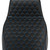 Saddlemen 2015-2023 Harley-Davidson CVO Street Glide FLHXSE Step-Up Seat - Honeycomb - Extended Reach - Blue Stitching - FL '08-'23 Image 3