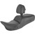 Saddlemen 2020-2022 Harley-Davidson CVO Tri Glide FLHTCUTGSE Heated RoadSofa Seat - With Backrest - Black w/ Black Stitching - FL' 09-'24 Image 1