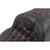 Saddlemen 2023-2024 Harley-Davidson CVO Street Glide FLHXSE RoadSofa Seat - with Backrest - Carbon Fiber - Lattice Stitch - Red Stitch - FLTR/FLHX '23-'24 Image 5