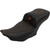 Saddlemen 2024 Harley-Davidson Road Glide Custom FLTRX Roadsofa Extended Reach Seat - with Backrest - Honeycomb - Orange Stitch - FLTR/FLHX '23-'24 Image 1