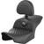 Saddlemen 2024 Harley-Davidson Road Glide Custom FLTRX Roadsofa Seat - with Backrest - Honeycomb - Silver Stitch - FLTR/FLHX '23-'24 Image 1