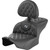 Saddlemen 2024 Harley-Davidson Road Glide Custom FLTRX RoadSofa Seat - with Backrest - Lattice Stitch - Silver Stitch - FLTR/FLHX '23-'24 Image 1
