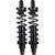 Legend Suspension REVO XL Coil Suspension 2014-2017 Harley-Davidson XL1200T SuperLow 1200T Black Standard 12" Image 2