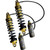 Legend Suspension REVO ARC Remote Reservoir FL Coil Suspension 2011 Harley-Davidson FLHXSE2 CVO Street Glide Standard Gold 13" Image 1