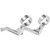 Legend Suspension REVO ARC Billet Remote Reservoir External Mounts 2019-2022 Harley-Davidson FLHT Electra Glide Standard Clear Image 1