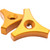 SDI 2016-2023 KTM 250 SX Fork Cap - Adjuster Handle Set - Orange Image 1