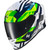 Scorpion EXO-R1 Air Carbon Rastor Helmet White Green Blue