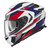 Scorpion EXO-Eclipse Lunar Helmet White Red Blue