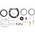 All Balls 2000-2004 Harley-Davidson FXD Dyna Super Glide CV Carburetor Rebuild Kit Image 1