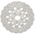 EBC 1992-1993 Harley-Davidson FXST Softail Standard Custom Rear Brake Rotor - Silver Wide Band Contour Image 1