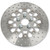 EBC 1993 Harley-Davidson Sport Glide FXRT Custom Rear Brake Rotor - Silver Wide Band Round Image 1