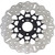 EBC 2007-2010 Harley-Davidson FXD Dyna Super Glide Custom Rear Brake Rotor - Black Wide Band Contour Image 1