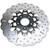 EBC 2007-2010 Harley-Davidson FXD Dyna Super Glide Custom Rear Brake Rotor - Black Wide Band Contour Image 2