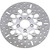 EBC 2006 Harley-Davidson FLST Heritage Softail FSD Series Front Brake Rotor - Polished Carrier 10-Button Round Image 1