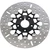 EBC 1993 Harley-Davidson FLSTN Heritage Softail Nostalgia FSD Series Front Brake Rotor - Black Carrier 10-Button Round Image 1