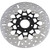 EBC 2004-2007 Harley-Davidson FLHRS Road King Custom FSD Series Front Brake Rotor - Black Carrier 10-Button Round Image 1