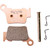 EBC 2022-2024 KTM 450 SMR Racing Sintered MXS Rear Brake Pads Image 1