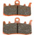EBC 2013 Can-Am Spyder RT (SE5) Semi-Sintered Front Brake Pads Image 1