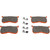 EBC 2015-2018 Harley-Davidson FLRT Freewheeler Semi-Sintered Rear Brake Pads Image 1