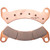 EBC 2022 Polaris General XP 4 1000 Trailhead Edition Long-Life Sintered Front Brake Pads Image 1