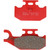 EBC 2015-2016 Massimo MSU 800 Sport Carbon X Rear Left Brake Pads Image 1