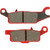 EBC 2014 Yamaha YFM550 Grizzly FI 4x4 Auto Sport Carbon X Rear Left Brake Pads Image 1