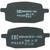 EBC 2004-2006 Eton Beamer R4 150 SFA Front Left Brake Pads Image 2